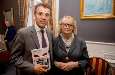 H.E. Stéphane Crouzat and Marie Heaney